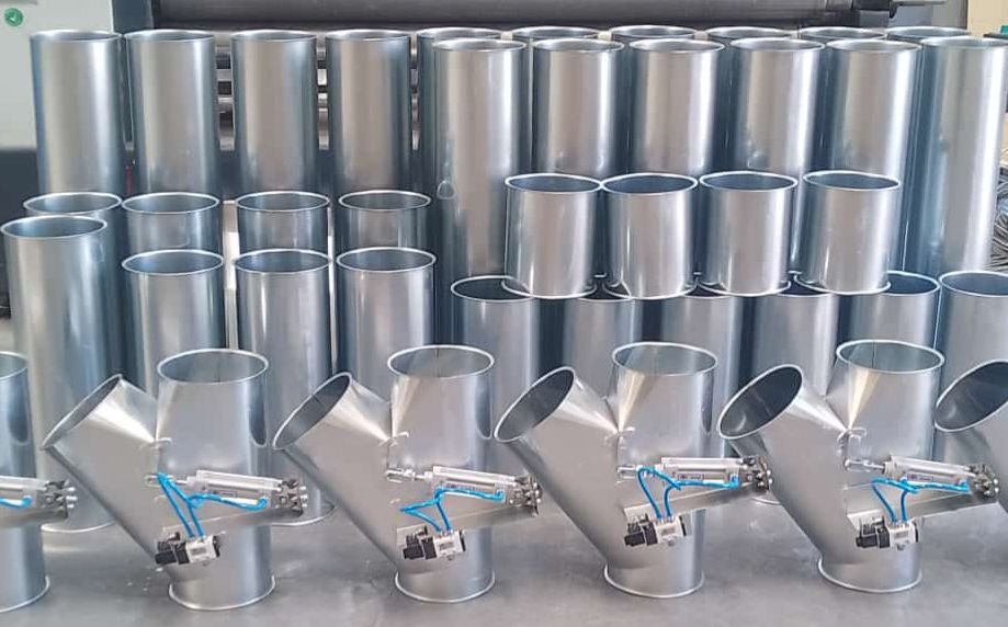 Yüksek sızdırmazlık özellikli galvaniz akış borusu ve pantolon tipi çatal bağlantı ekipmanları